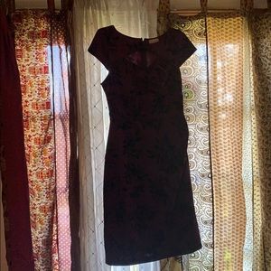 ModCloth dress with velvet floral details